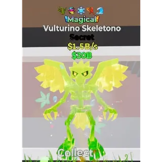 Fortnite Steal The Brainrot Magical Vulturino Skeletono 5 traits 1.5B/s