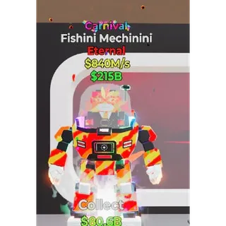 Fortnite Steal The Brainrot Carnival Fishini Mechinini