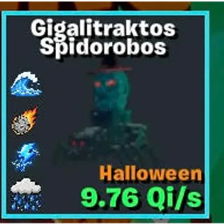 Halloween Gigalitraktos Spidorobos 4 traits Fortnite Go Up For Brainrots
