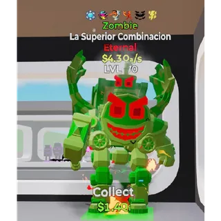Fortnite Steal The Brainrot Zombie La Superior Combinacion 6 traits
