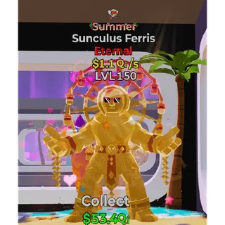 Sunculus Ferris Summer 1 trait Fortnite Steal The Brainrot