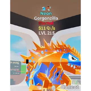 Gorgonzilla Neon 2 Traits 11Qi/s Fortnite Steal The Brainrot