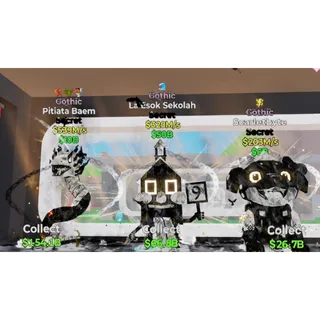 Fortnite Steal The Brainrot Gothic Bundle