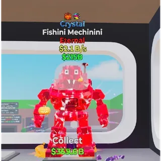 Fortnite Steal The Brainrot Crystal Fishini Mechini 2.1B/s 2 traits