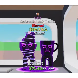 Fortnite Steal The Brainrot Void Croissantini et Caffettino