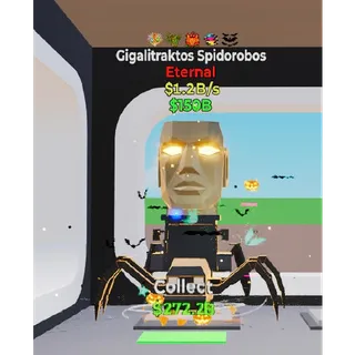 Fortnite Steal The Brainrot Default Gigalitraktos Spidorobos 5 traits 1.2B/s