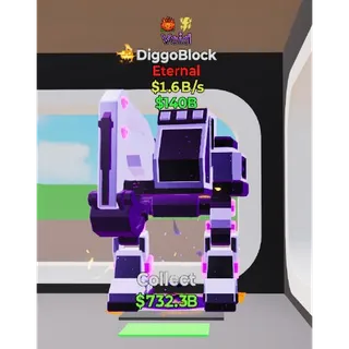 Fortnite Steal The Brainrot Void DiggoBlock 2 traits 1.6B/s