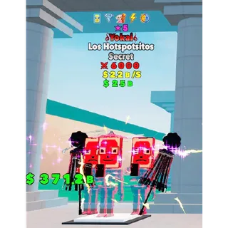Yokai Los Hotspotsitos ★5 STAR 5 traits 6000 - Fortnite Fight The Brainrot
