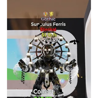 Gothic Sunculus Ferris 2 traits Fortnite Steal the Brainrot