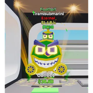 Fortnite Steal The Brainrot Football Tiramisubmarini