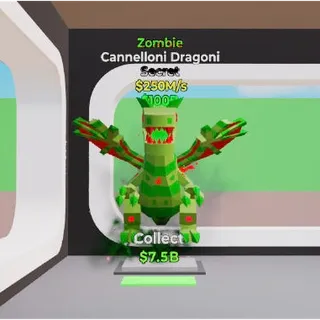 Fortnite Steal The Brainrot Cannelloni Dragoni Zombie