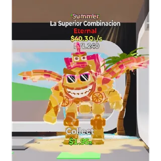 Summer La Superior Combinacion 40.3Qi/s Fortnite Steal The Brainrot