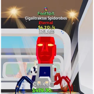 Football Gigalitraktos Spidorobos 1 traits Fortnite Steal The Brainrot