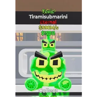 Fortnite Steal The Brainrot Toxic Tiramisubmarini 