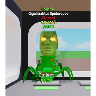 Fortnite Steal The Brainrot Zombie Gigalitraktos Spidorobos