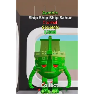 Fortnite Steal The Brainrot Zombie Ship Ship Ship Sahur  