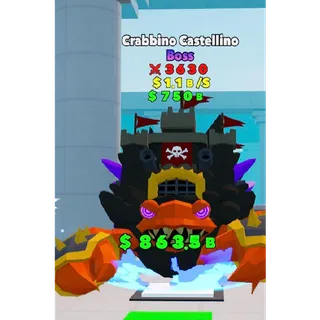 Crabbino Castellino Boss Fortnite Fight The Brainrot