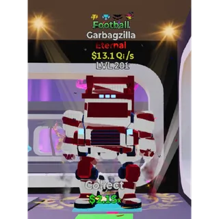 Football Garbagzilla 4 traits 13.1Qi/s Fortnite Steal The Brainrot