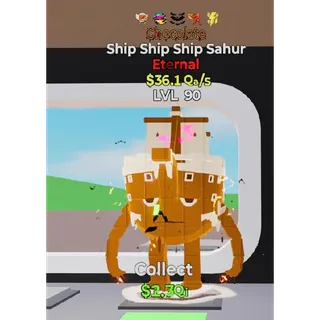 Chocolate Ship Ship Ship Sahur 5 traits Fortnite Steal The Brainrot