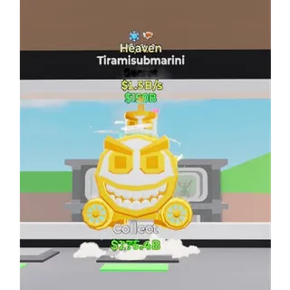 Heaven Tiramisubmarini 1.5B/s with 2 traits