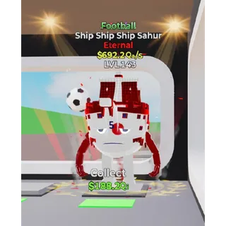 Football Ship Ship Ship Sahur - Fortnite Steal The Brainrot
