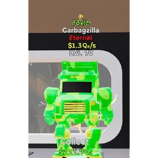 Toxic Garbagzilla 1 trait Fortnite steal the brainrot 