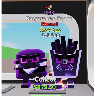 Burguro Dan Fryuro Void 5.4Qi/s Fortnite Steal The Brainrot 