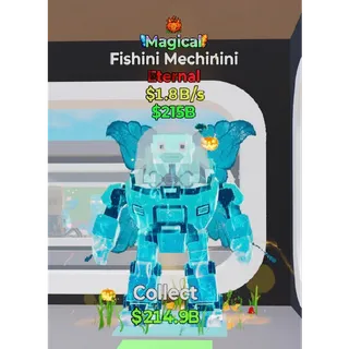 Fortnite Steal The Brainrot Magical Fishini Mechinini 1 traits 1.8B/s