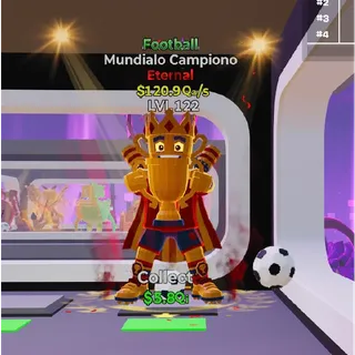 Fortnite Steal The Brainrot Football Mundialo Campiono