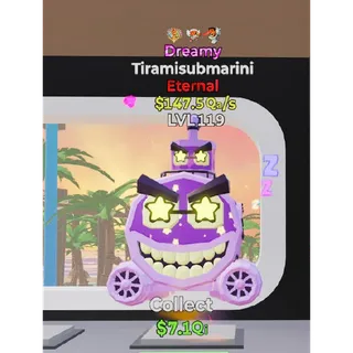 Dreamy Tiramisubmarini 3 traits Fortnite Steal The Brainrot
