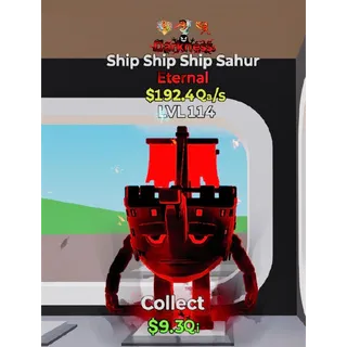 Darkness Ship Ship Ship Sahur 3 traits Fortnite Steal the Brainrot