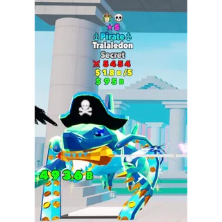Pirate Tralaledon  ★5 STAR 2 traits - Fortnite Fight The Brainrot