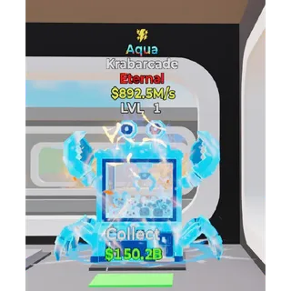Aqua Krabarcade 1 trait Fortnite Steal the Brainrot