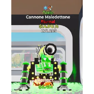 Toxic Cannone Maledettone 2 traits Fortnite Steal The Brainrot