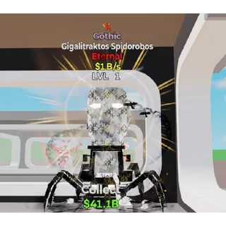 Fortnite Steal The Brainrot Gothic Gigalitraktos Spidorobos 1 trait