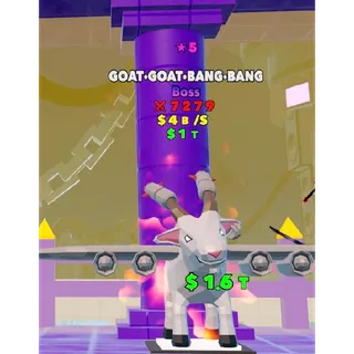 GOAT GOAT BANG BANG 5 STAR ⚔️7279 Fortnite Fight The Brainrot