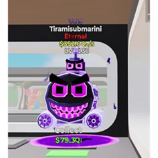 Void Tiramisubmarini Fortnite Steal The Brainrot