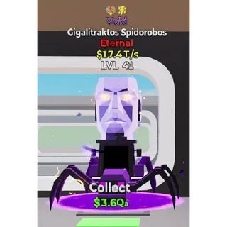 Fortnite Steal The Brainrot Void Gigalitraktos Spidorobos 2 traits