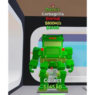 Fortnite Steal the Brainrot Zombie Garbagzilla 1 trait 800M/s