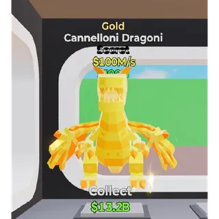 Fortnite Steal The Brainrot Gold Cannelloni Dragoni