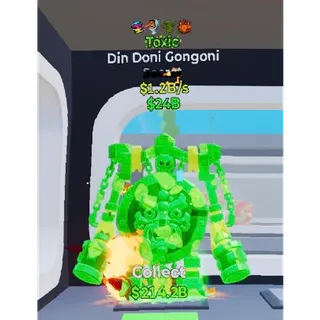 Fortnite Steal The Brainrot Toxic Din Doni Gongoni 1.2B/s 4 traits