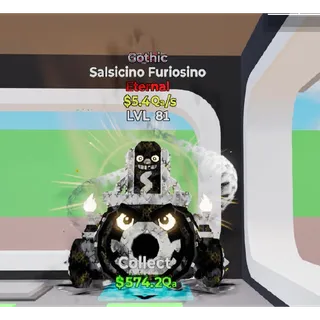 Fortnite Steal The Brainrot Gothic Salsicino Furiosino