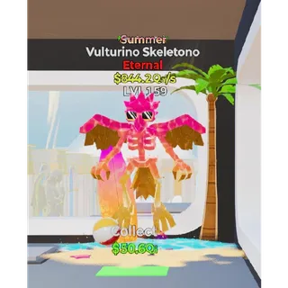 Summer Vulturino Skeletono Fortnite Steal The Brainrot