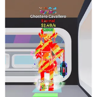 Fortnite Steal The Brainrot Carnival Ghostero Cavallero 4 traits 2.4B/s