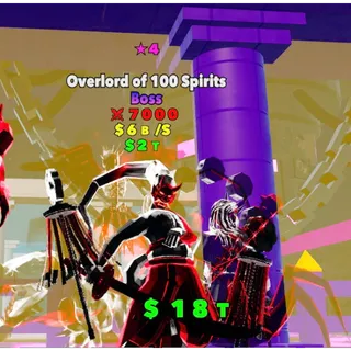 Overlord of 100 Spirits Boss ★4 STAR Fortnite Fight The Brainrot