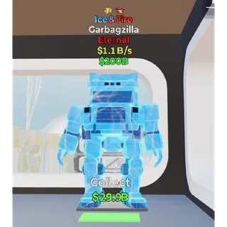 Fortnite Steal The Brainrot Ice & Fire Garbagzilla 2 traits 1.1B/s