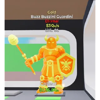 Fortnite Steal The Brainrot Gold Buzz Buzzini Guardini