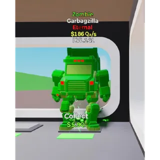 Fortnite Steal the Brainrot Zombie Garbagzilla