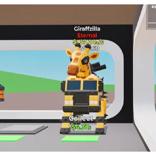 Fortnite Steal The Brainrot Giraffzilla