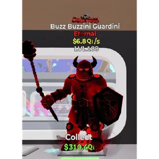 Darkness Buzz Buzzini Guardini 6.8Qi/s Fortnite Steal The Brainrot